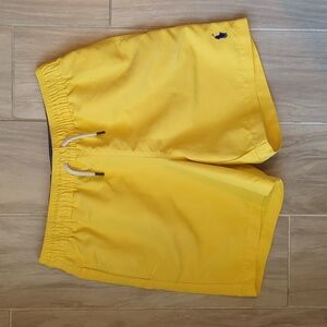 Polo by Ralph Lauren | Yellow Swim Shorts Elastic Waist